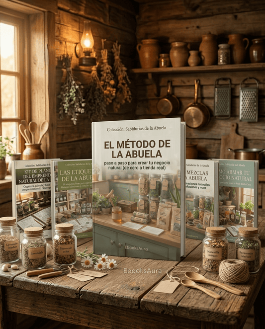El Método de la Abuela 📖 + El Libro de la Abuela 📘 + 8 Bonos de Regalo🎁 - AuraGoShop